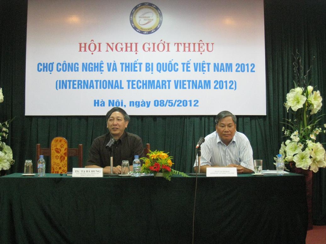 Hội nghị giới thiệu Techmart Quốc tế 2012 (Ánh Tuyết)